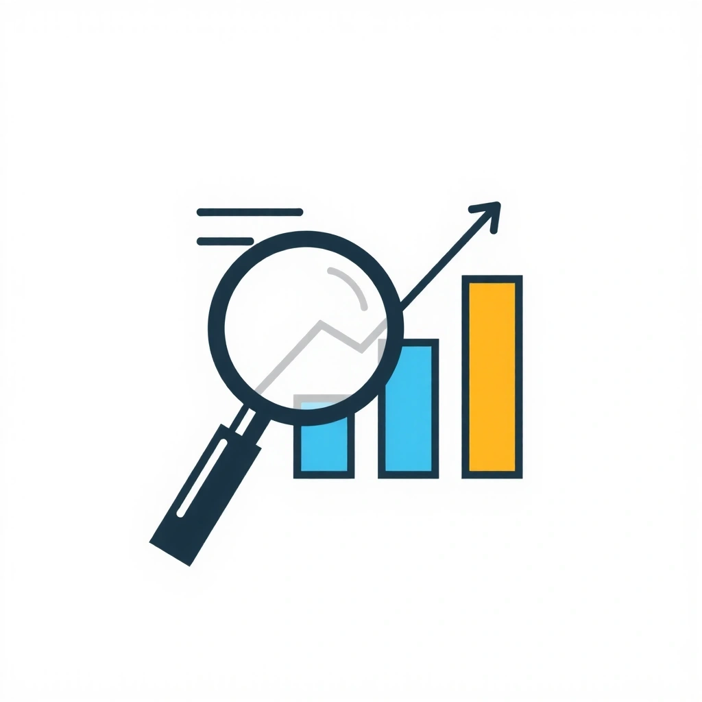 Analytics graph icon